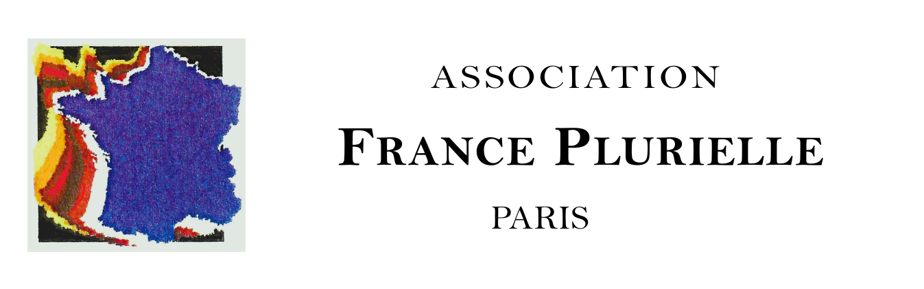 Logo à gauche du nom de l'association France Plurielle